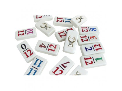 Professional Size Numeral 12 Dominoes