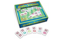 Professional Size Double 15 Number Dominoes