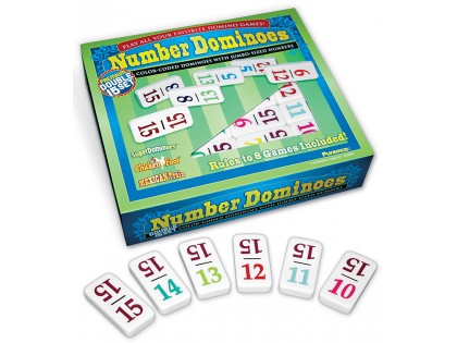 Professional Size Double 15 Number Dominoes